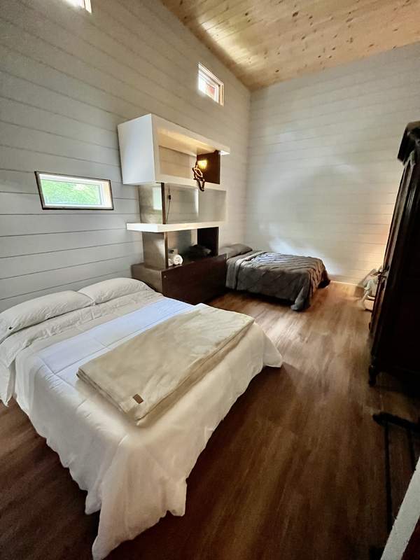 Room 2 — Suite with 2 double beds and large ensuite