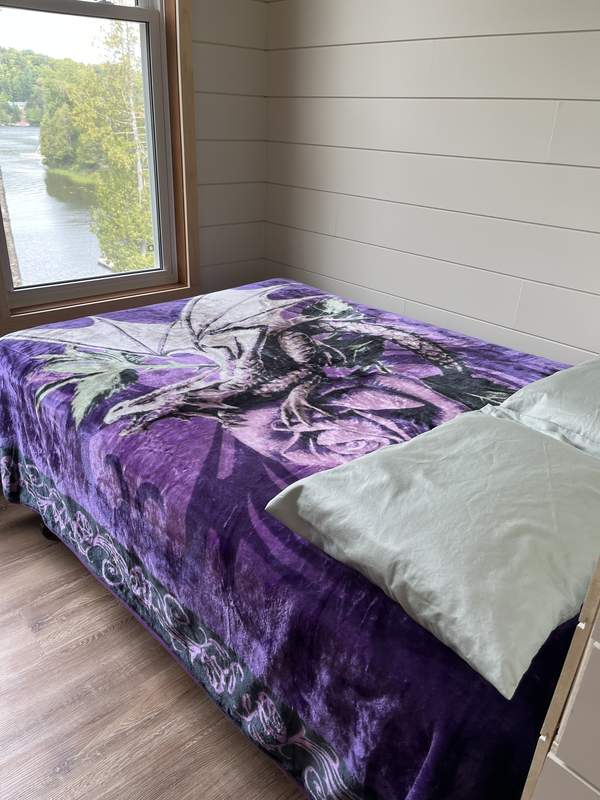 Room 9 — Double bed with beautiful water view