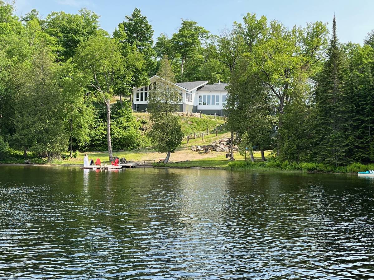 Spring Lake Manor from the water